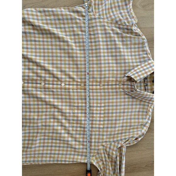 Alan Flusser Shirt Mens 2XL Multicolor Button Up Long Sleeve Front Pocket - Picture 8 of 9